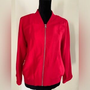DKNY Women's Lightweight Zip Front Jacket EUC